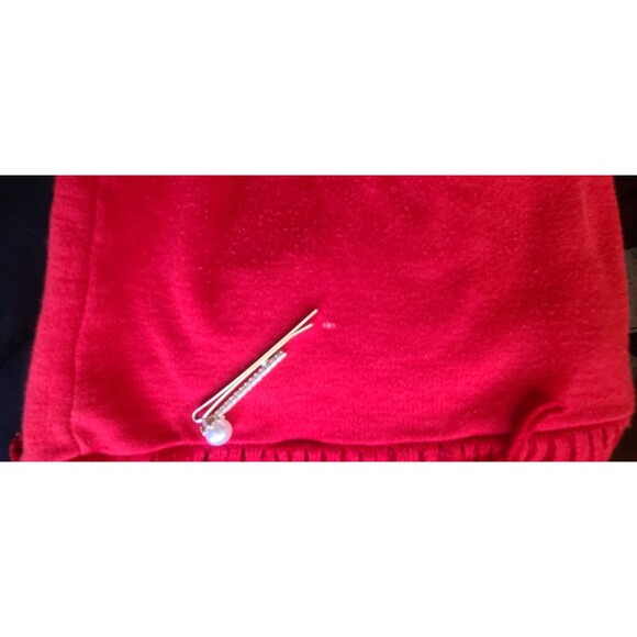 Sunday Comics Disney Fringe Top Minnie & Clarabelle Cow Yarn Graphic Knit VTG -M - Picture 13 of 13